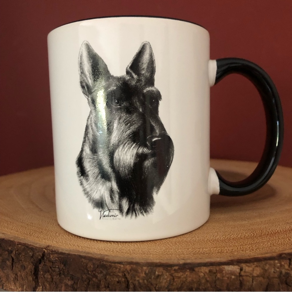 👛 (ANY 2/$20) ROSALINDE 12oz Capacity Mug Scottish Terrier Theme
